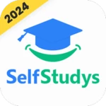 ncert book, solution,selfstudy android application logo